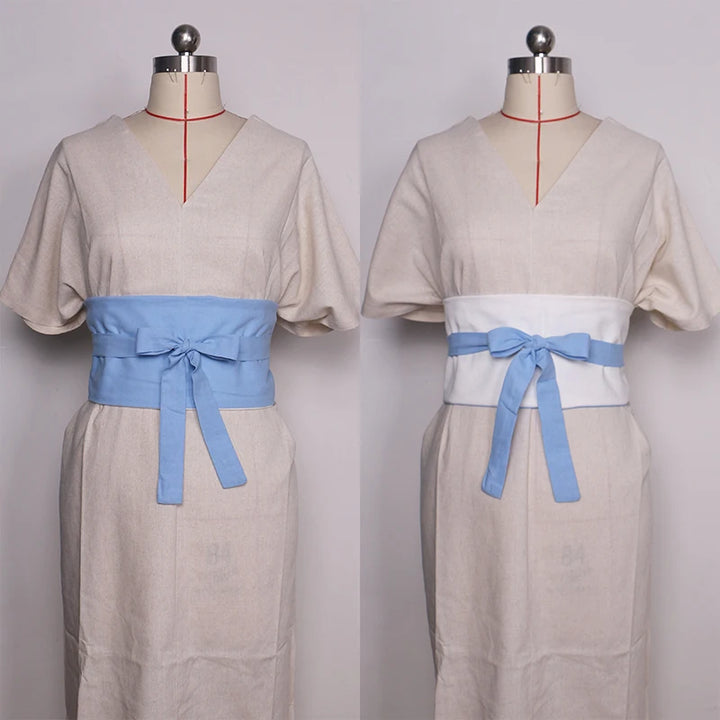 Ceinture Obi Unie Minimaliste Chic
