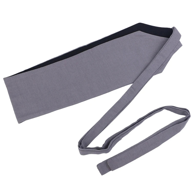Ceinture Obi Unie Minimaliste Gris