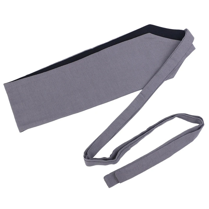 Ceinture Obi Unie Minimaliste Gris