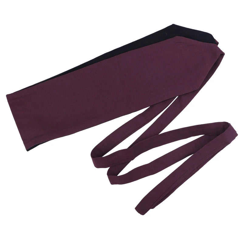 Ceinture Obi Unie Minimaliste Marron