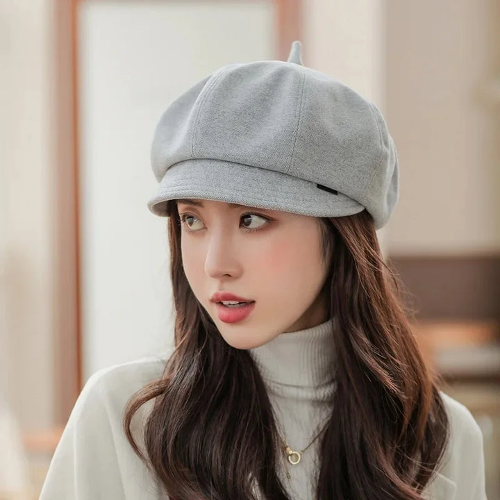 Chapeau Béret Japonais Gris