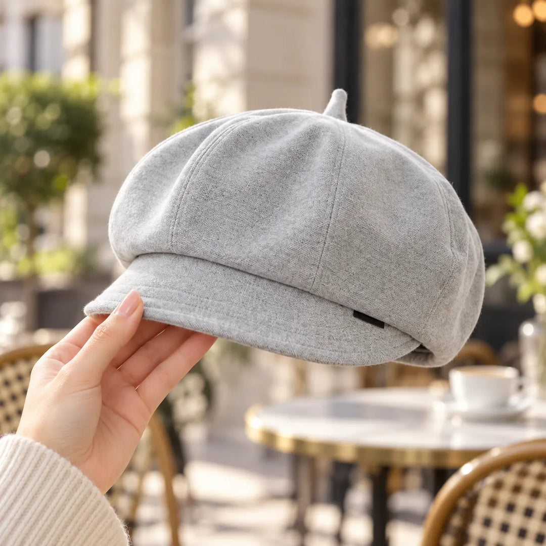 Chapeau Béret Japonais Gris