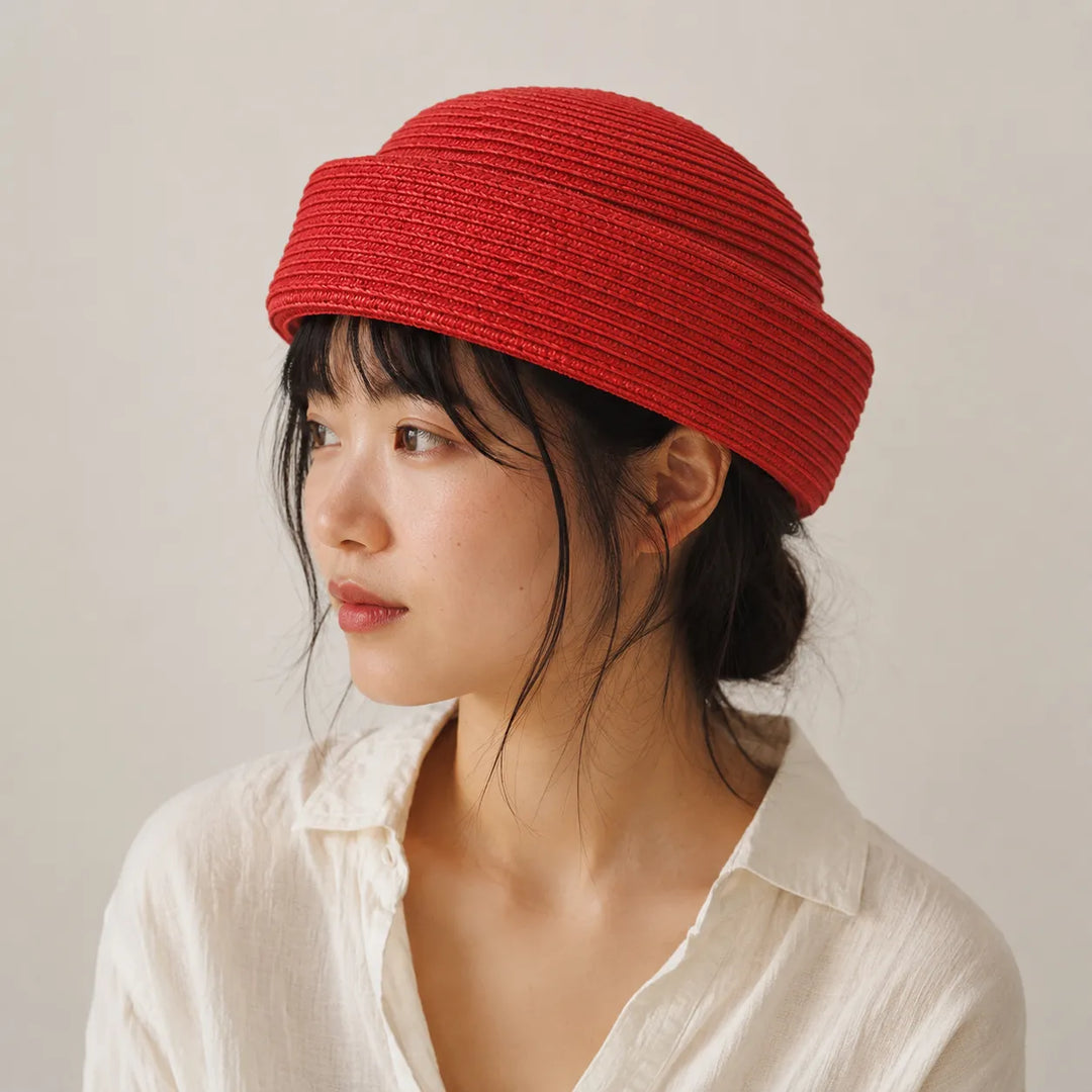 Chapeau Béret Japonais d’Été raffiné