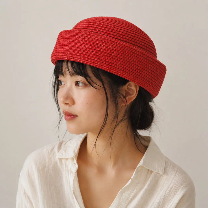 Chapeau Béret Japonais d’Été raffiné