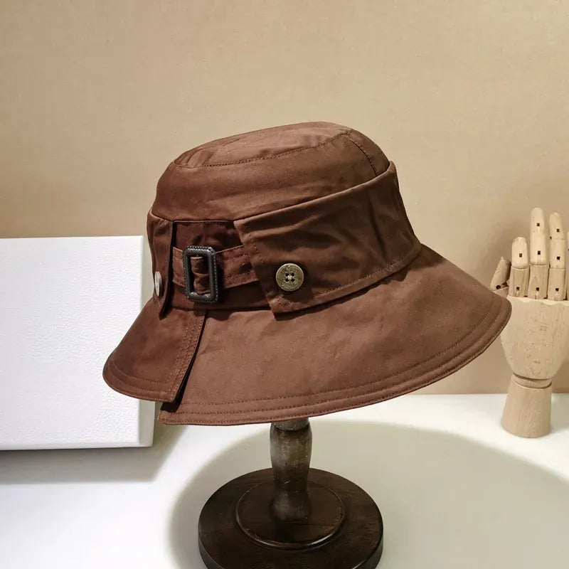 Chapeau Bob Été Japonais à Ceinture élégant