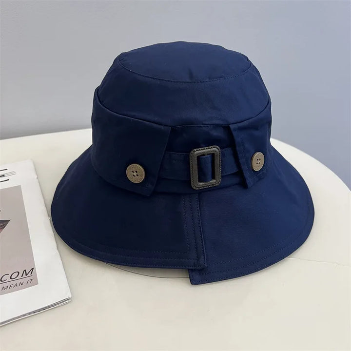 Chapeau Bob Été Japonais à Ceinture raffiné
