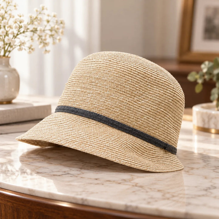 Chapeau Femme Japonais De Paille Original