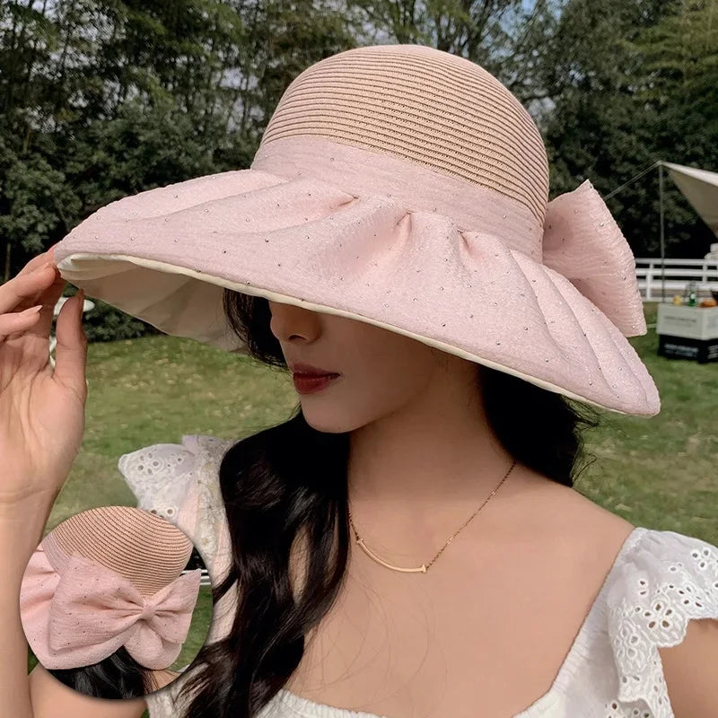 Chapeau Japonais Femme à Nœud Papillon 