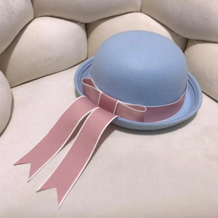 Chapeau Japonais Kawai Bleu