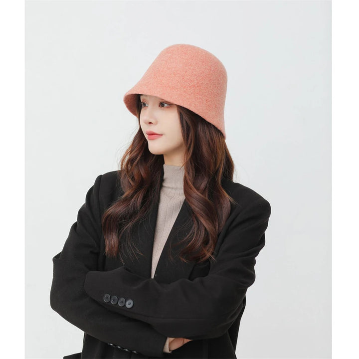 Chapeau Japonais Seau d’Hiver Rose