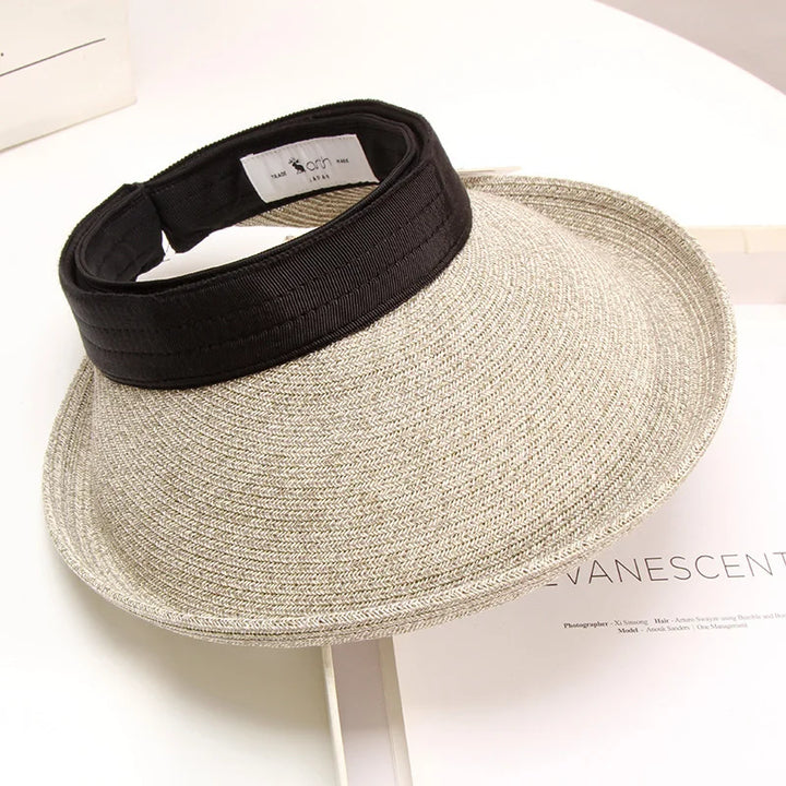 Chapeau Japonais à Visière Ajustable Beige