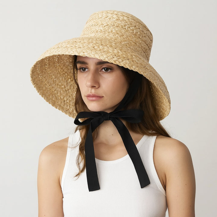 Chapeau Japonais en Raphia 