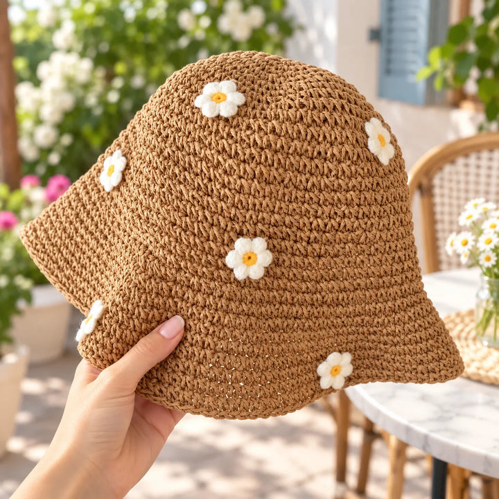 Chapeau japonais fleur Beau