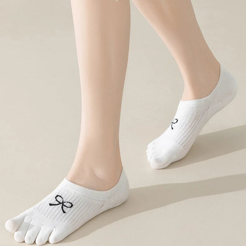 Chaussettes Basses Japonaises Motif Nœud