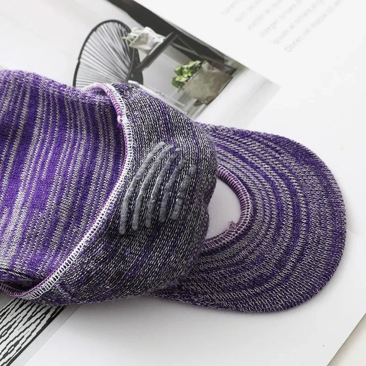 Chaussettes Japonaises 5 Doigts Invisibles Violet