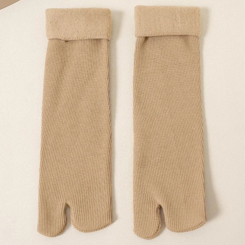 Chaussettes Japonaises Chaudes Deux Orteils confortable