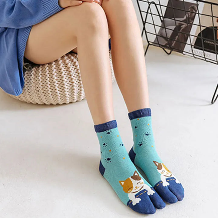 Chaussettes Japonaises Mignonnes à Nœud