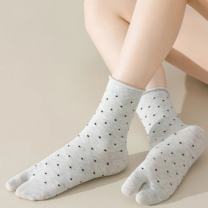 Chaussettes Japonaises à Pois Chic