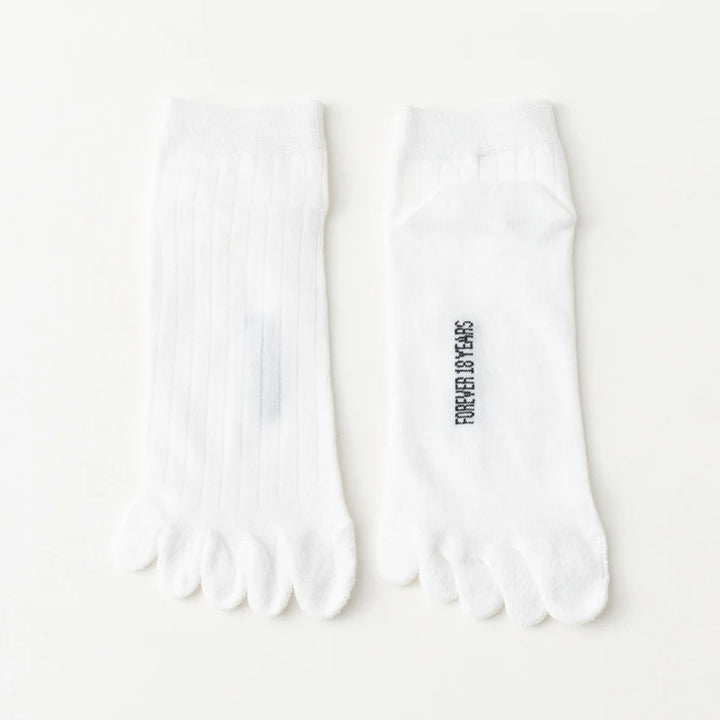Chaussettes Japonaises Respirantes Courtes Blanc