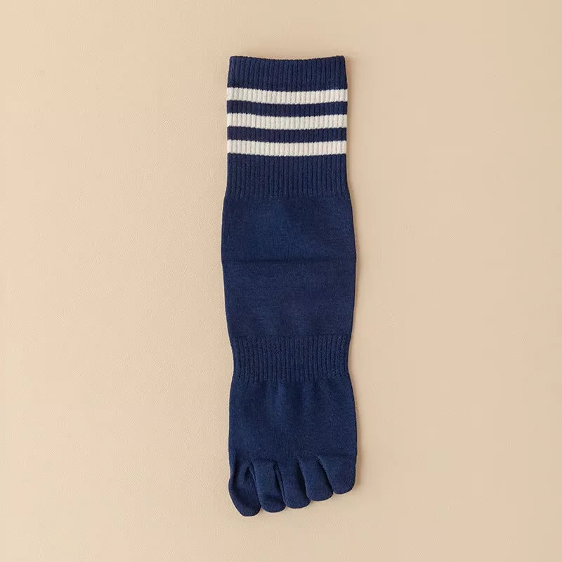 Chaussettes Japonaises Unies Bleu