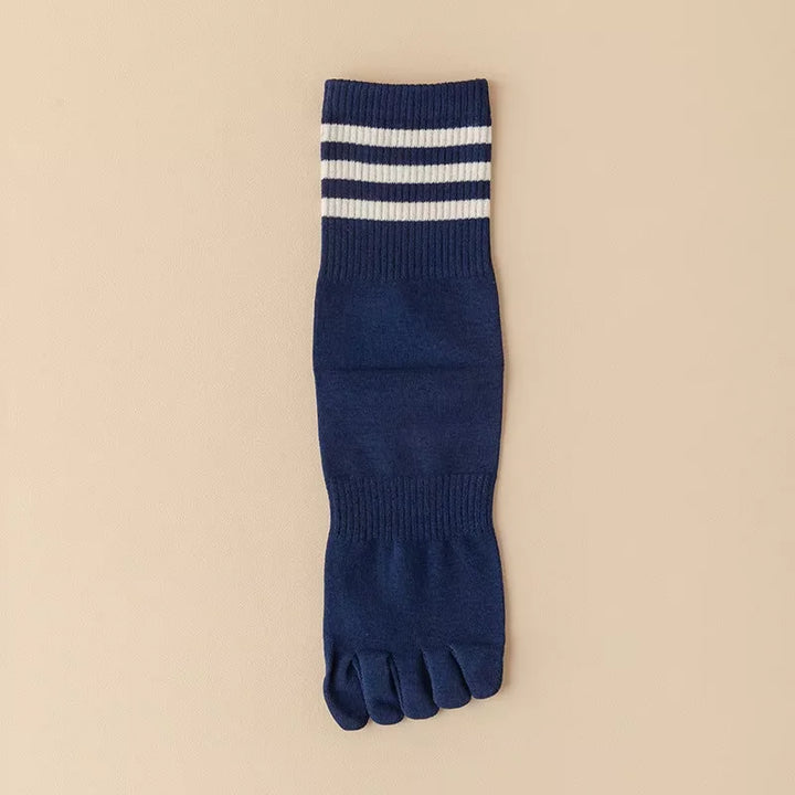 Chaussettes Japonaises Unies Bleu