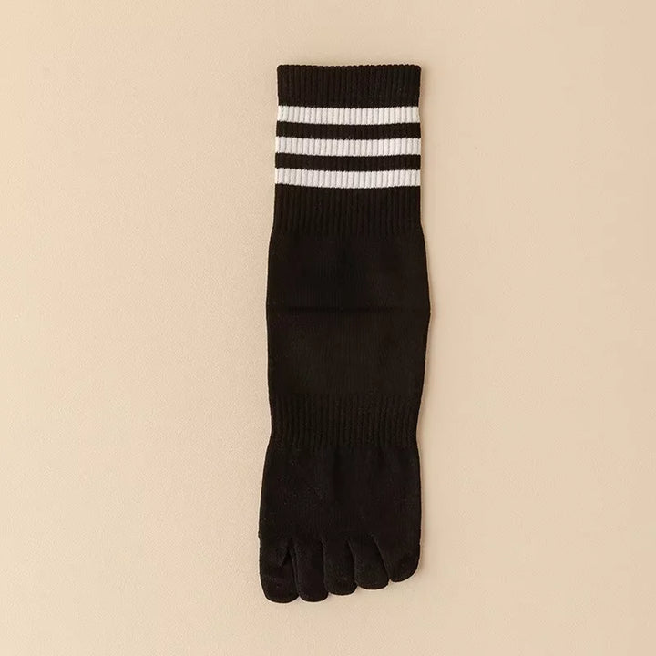 Chaussettes Japonaises Unies Noir
