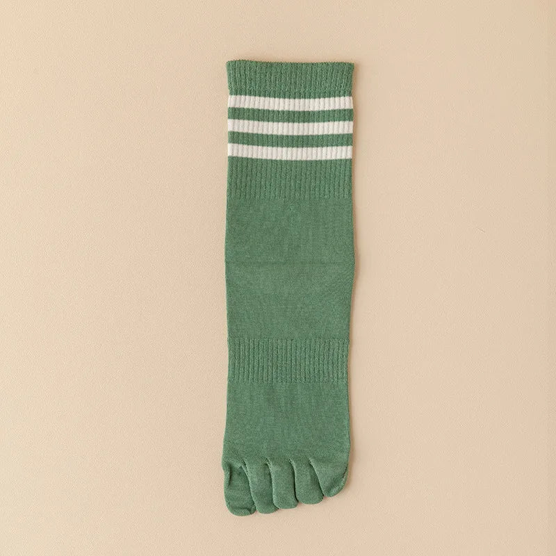 Chaussettes Japonaises Unies Vert