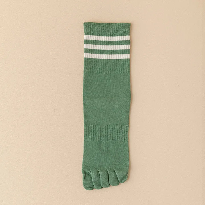 Chaussettes Japonaises Unies Vert