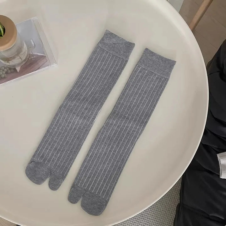 Chaussettes Japonaises Unisexes Gris