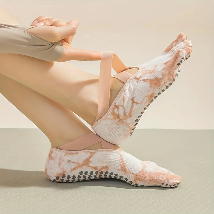 Chaussettes Japonaises de Yoga Antidérapantes