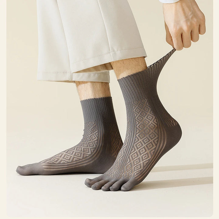 Chaussettes Japonaises pour Homme Respirantes Chic