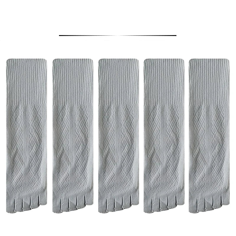 Chaussettes Japonaises pour Homme Respirantes Gris