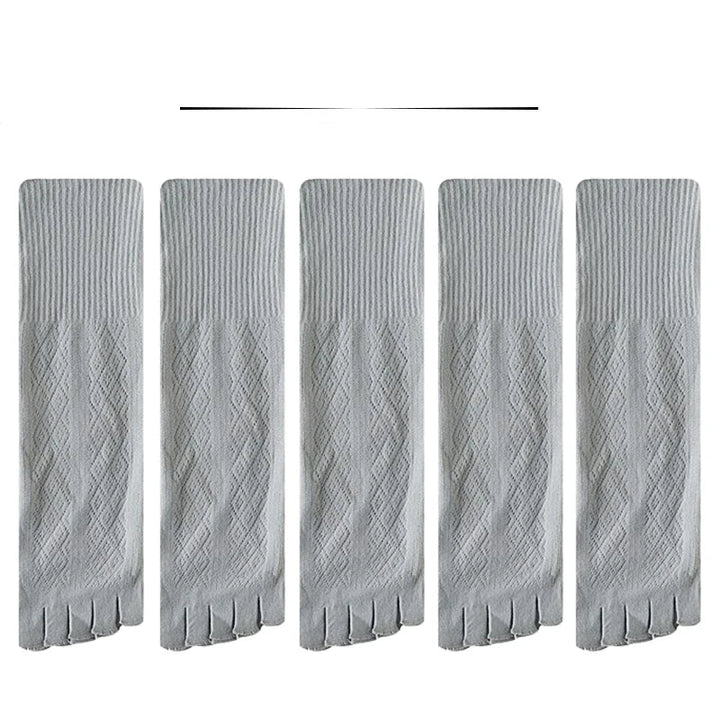 Chaussettes Japonaises pour Homme Respirantes Gris