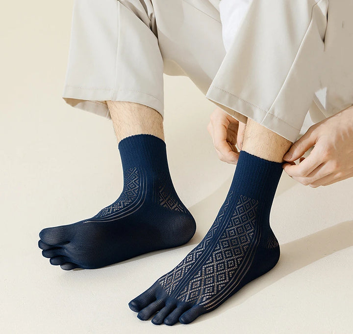 Chaussettes Japonaises pour Homme Respirantes Unique