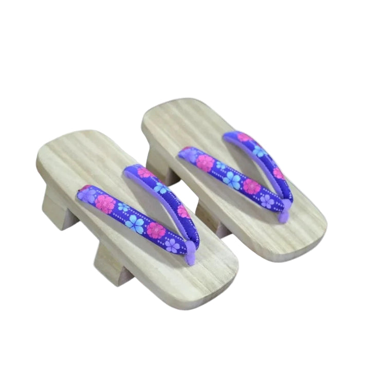 Chaussure Japonaise Geta violet