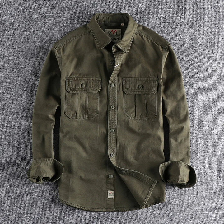 Chemise Cargo Japonaise Vert
