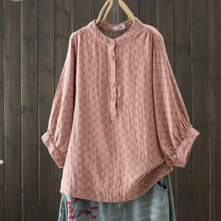 Chemise Japonais Femme Vintage Rose