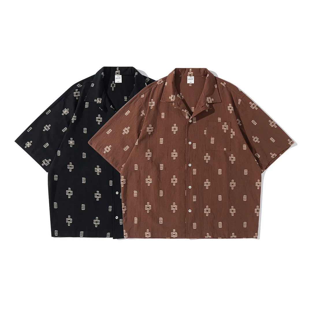 Chemise Japonaise Ample Brodée Originale