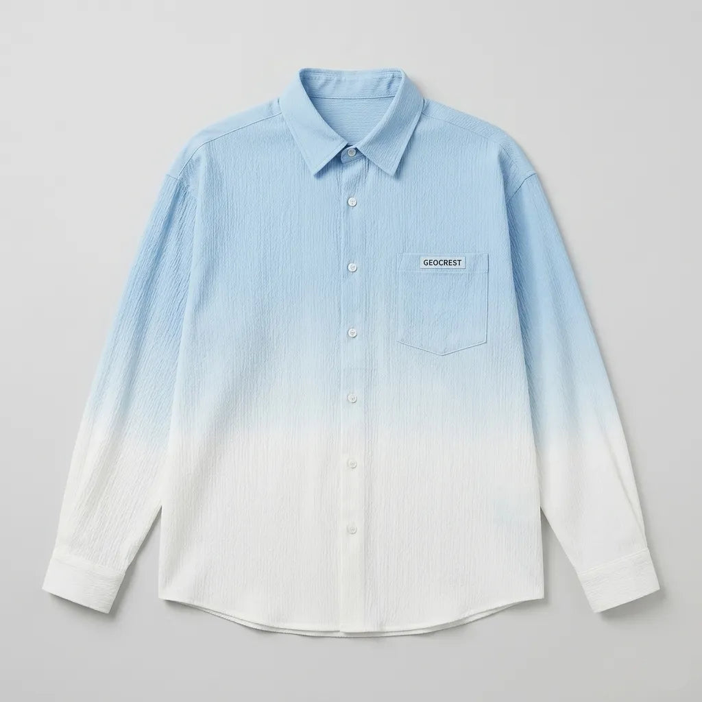 Chemise Japonaise Ample Dégradée
