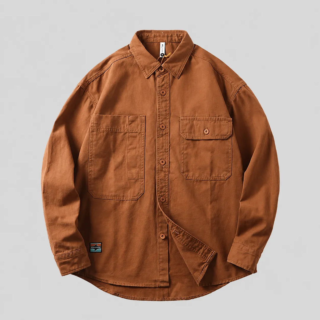Chemise Japonaise Cargo Streetwear