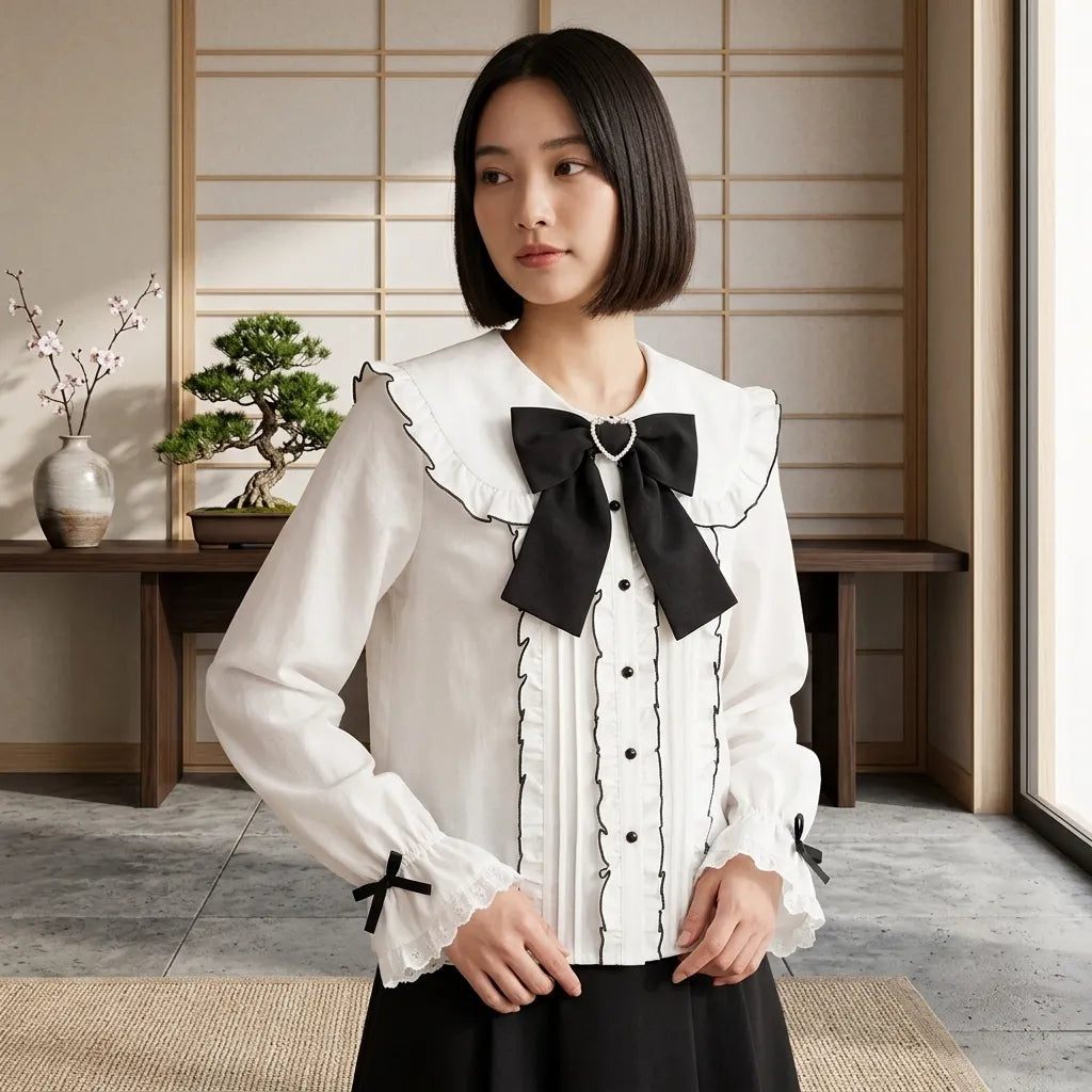 Chemise Japonaise Femme Lolita