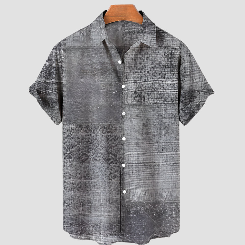 Chemise Japonaise Grise Classique 