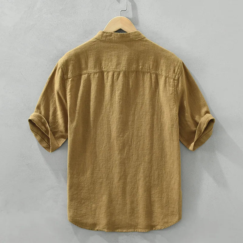 Chemise Japonaise Légère Unie Dos