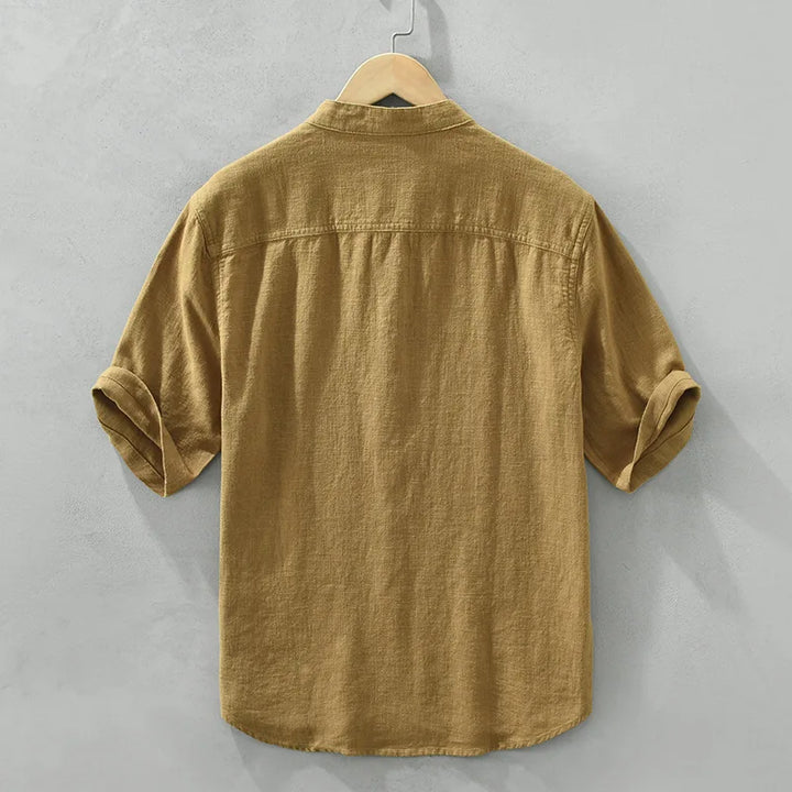 Chemise Japonaise Légère Unie Dos