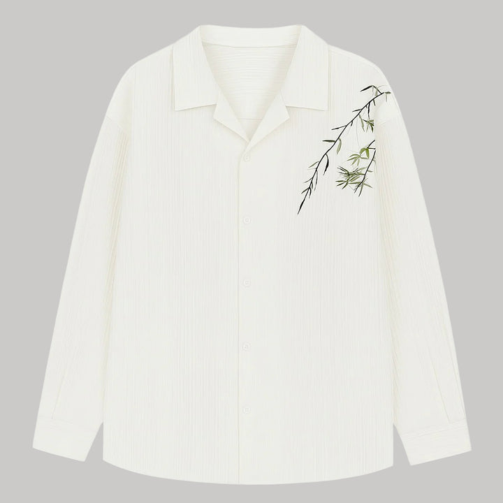 Chemise Japonaise à Plis Bambou