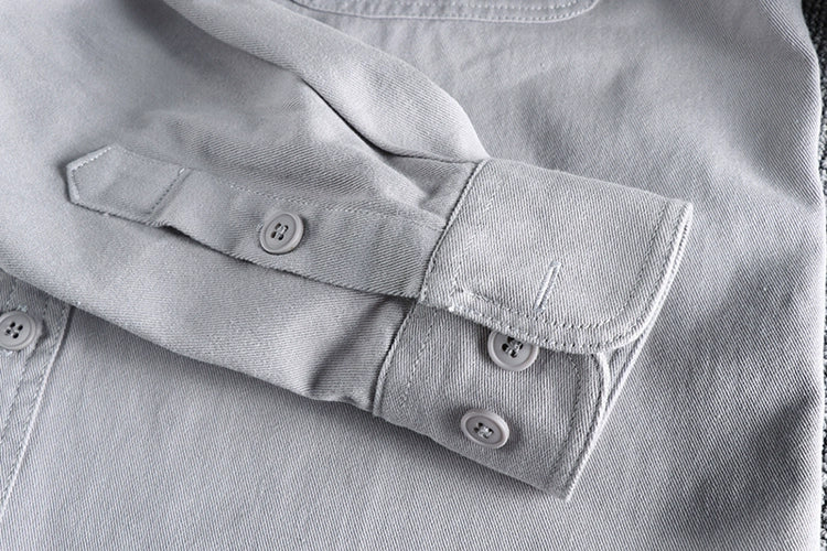 Chemise Japonaise Tendance Minimaliste Boutonnée