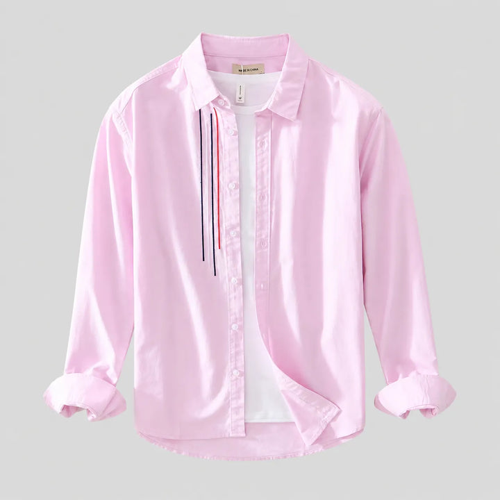 Chemise Style Japonais en Coton