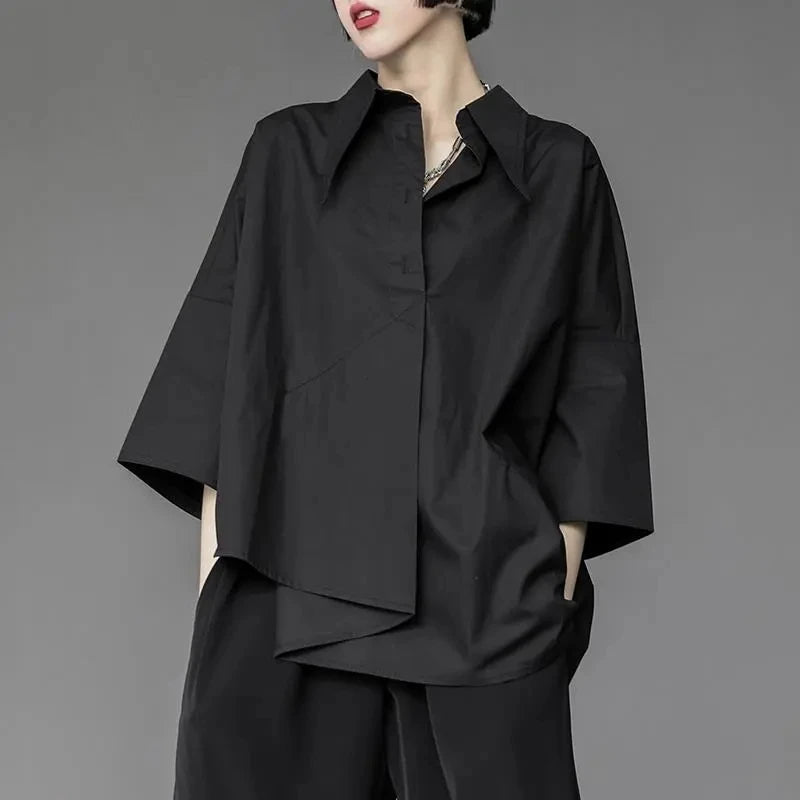 Chemisier Japonais Femme Asymétrique
