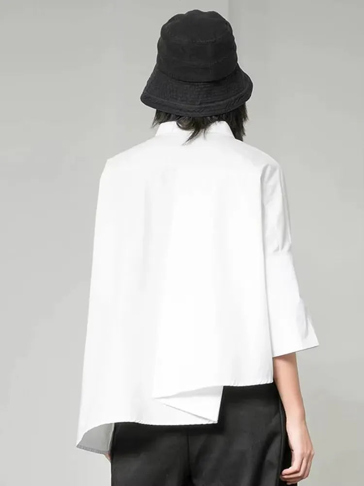 Chemisier Japonais Femme Asymétrique Unisexe