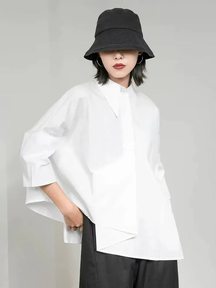 Chemisier Japonais Femme Asymétrique déconstruite